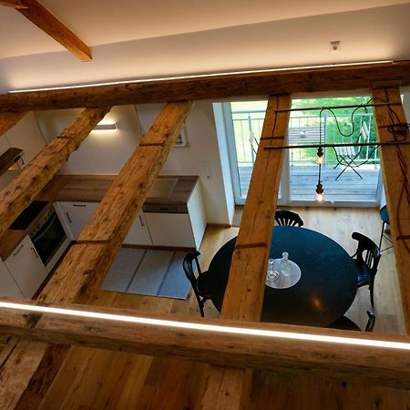 גוציס Beeindruckende Wohnung Im Rheintal מראה חיצוני תמונה